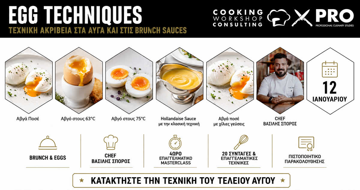 Σεμινάριο Brunch and Eggs