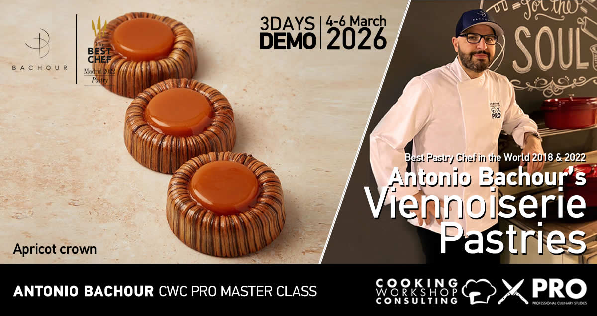 Σεμινάριο CWC PRO MasterClass Antonio Bachour’s Viennoiserie